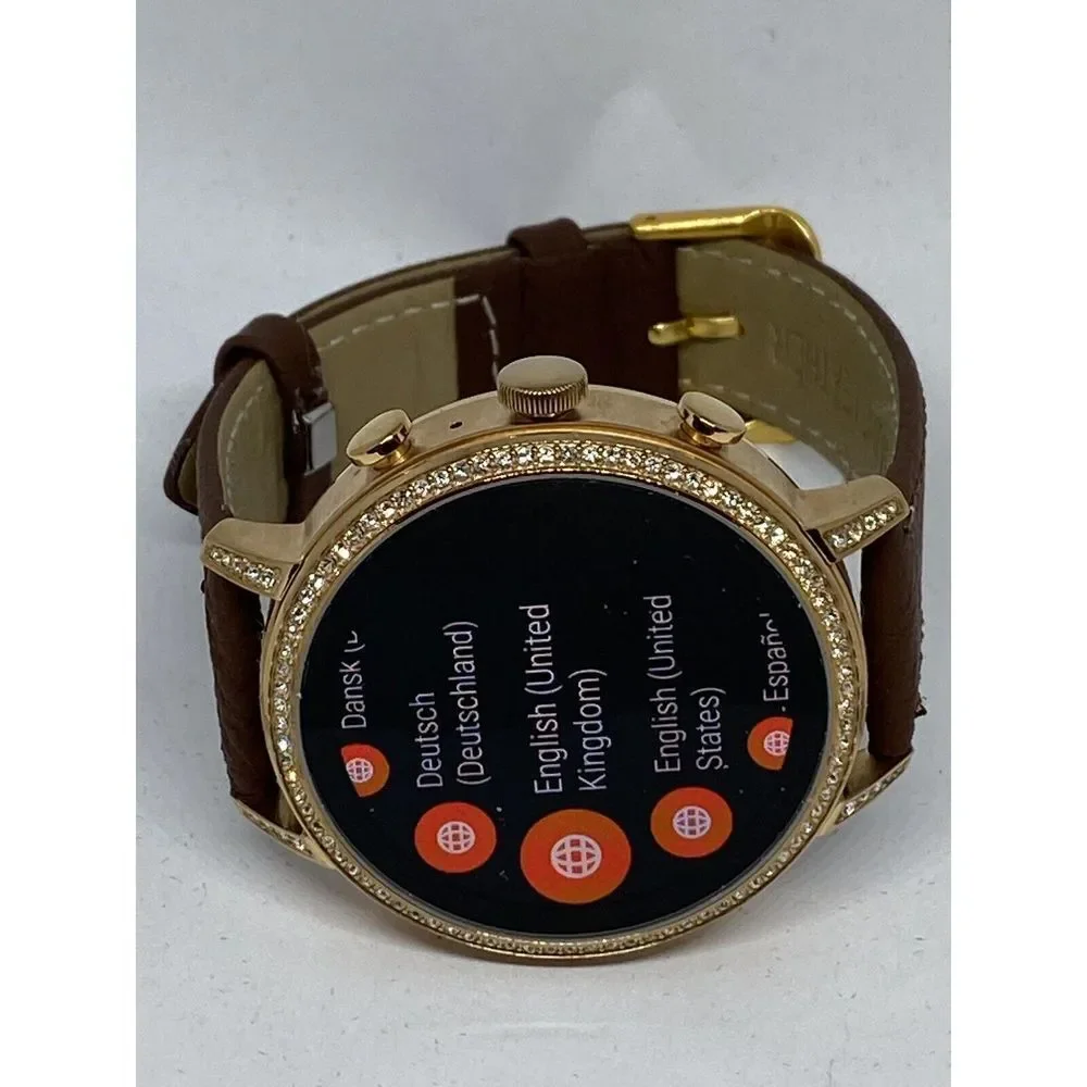 Fossil Gen 4 Authentic Digital Dial Smart Watch Custom Band FTW6011 LT457